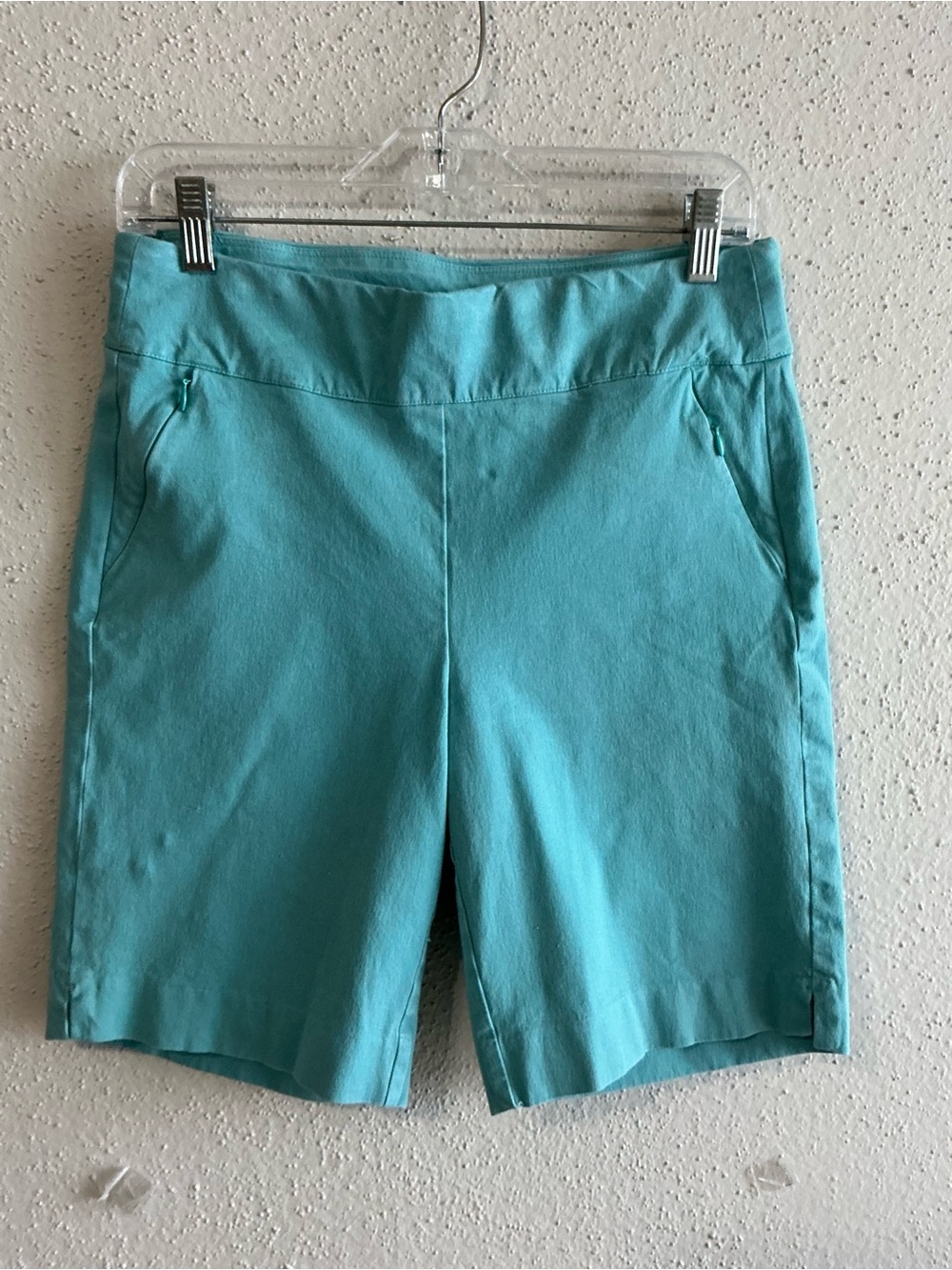 Soft Surroundings Aqua Stretch Bermuda Shorts